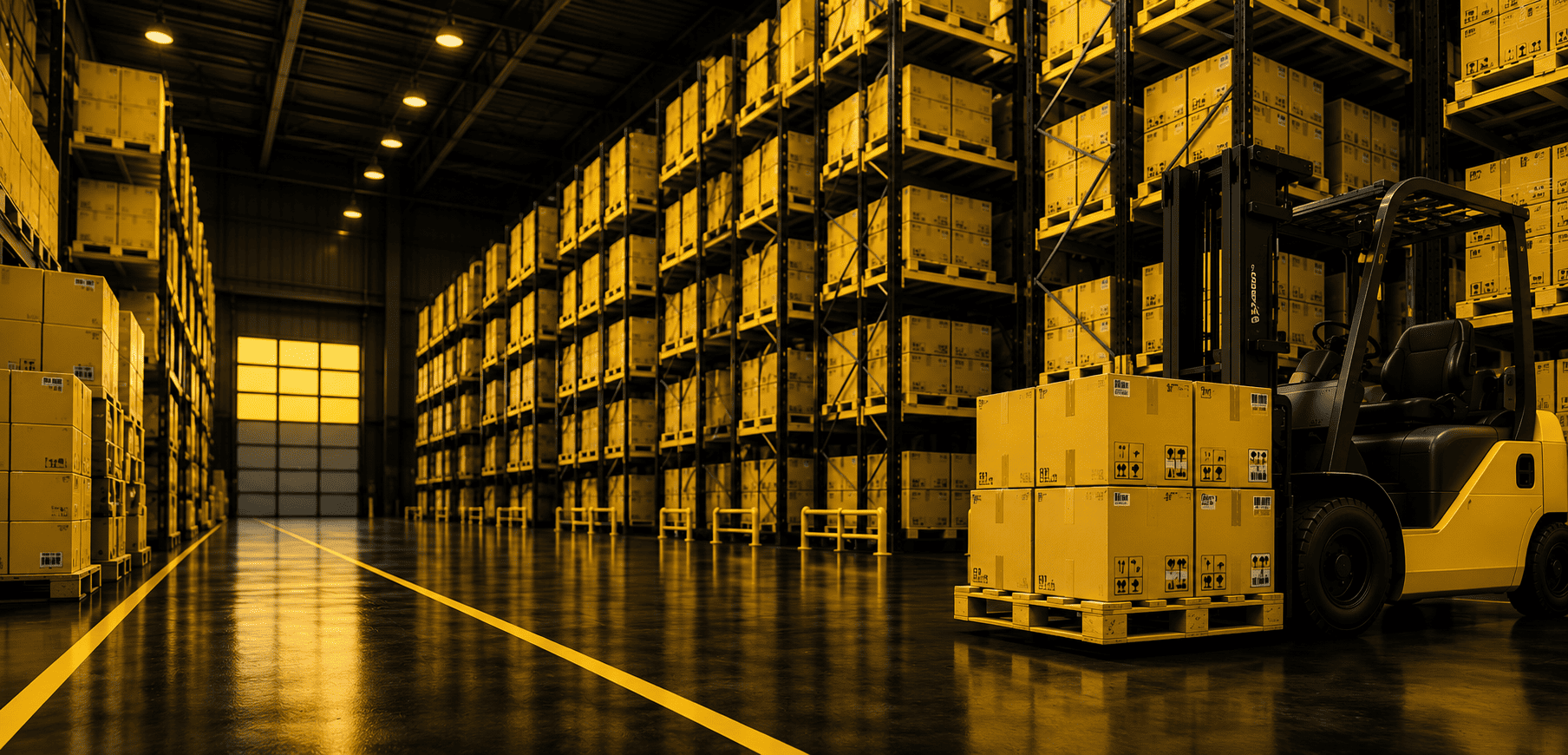 Global warehouse and logistics network